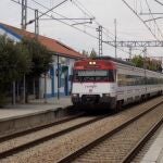 Imagen de un tren de Cercanías