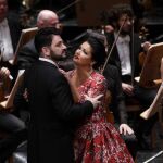 Anna Netrebko, en el Teatro Real, cantó con su esposo, el tenor Yusif Eyvazov