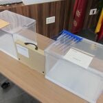 Urnas en Cataluña.