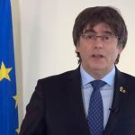 Imagen del vídeo grabado por Puigdemont