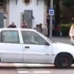 El accidente se produjo en directo