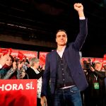 Pedro Sánchez, en Gijón