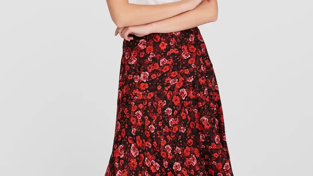 Falda de Stradivarius