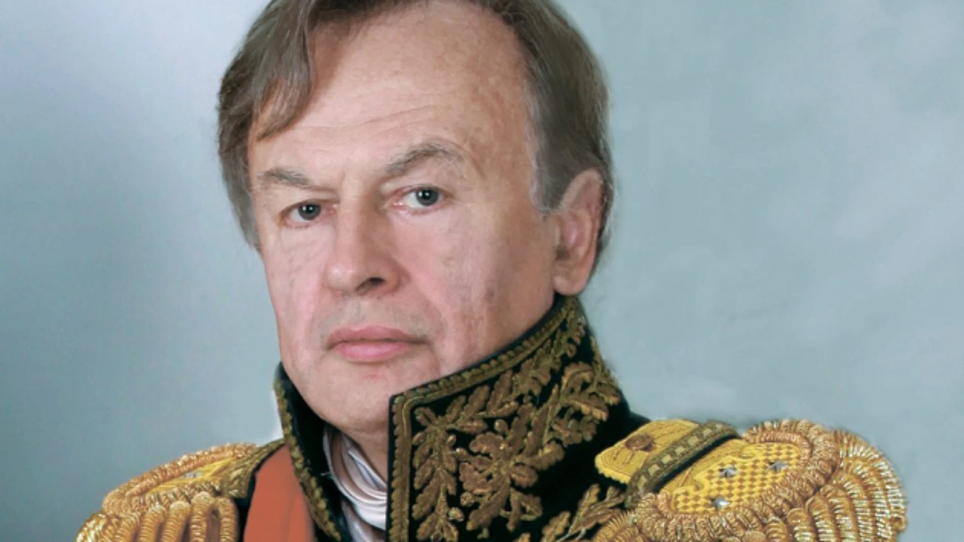 Sokolov disfrazado de Napoleón