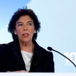 La portavoz del Gobierno en funciones, Isabel Celaá