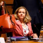 La ministra de Economía en funciones, Nadia Calviño