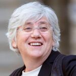 La exconsellera de la Generalitat Clara Ponsatí, a su llegada al tribunal de Edimburgo. EFE/ Robert Perry