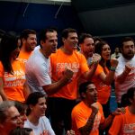 Albert Rivera, acompañado de miembros del partido / Foto: Ciudadanos