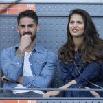 Isco Alarcón, con su pareja, la actriz Sara Sálamo