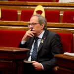 Sesión del Parlament de Cataluña en una imagen de archivo