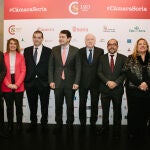 Alfonso Fernández Mañueco junto a Rocío Lucas, Alberto Santamaría, Antonio Miguel Méndez Pozo, Luis Rey y Yolanda de Gregorio, entre otros