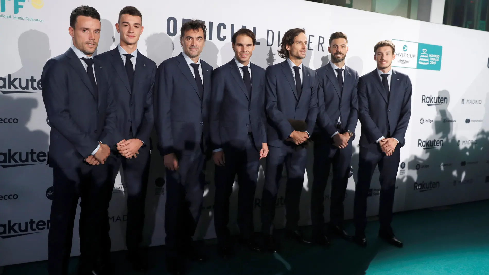 Cena oficial de cara a la fase final de la Copa Davis