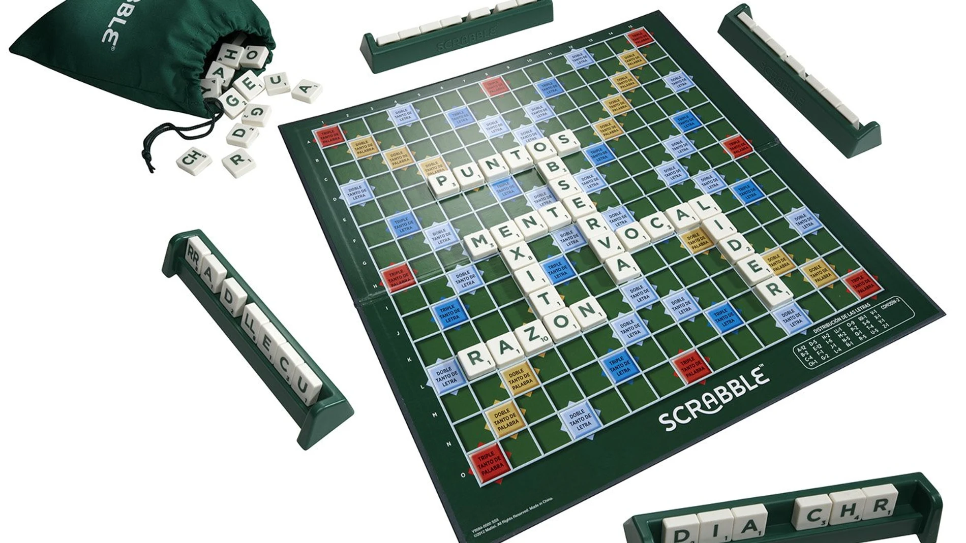 Scrabble, el juego para hacer palabras