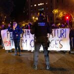 Protesta de los CDR en Barcelona / Foto: Efe