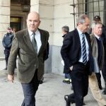 El ex presidente andaluz Manuel Chaves llega a la Audiencia de Sevilla para conocer la sentencia de la pieza política de los ERE