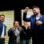 Aragonés y Rufián, en una imagen de archivo / Efe