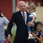 El exmilitar de Venezuela Hugo Carvajal, alias "El Pollo" saliendo de prisión en 2019