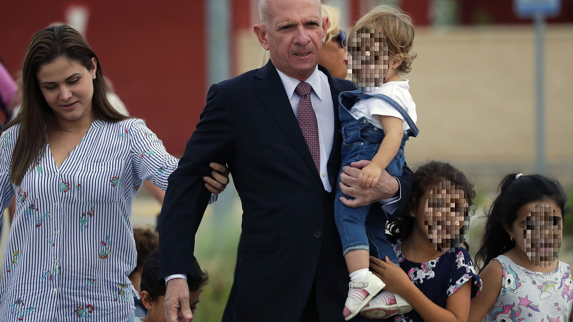 El exmilitar de Venezuela Hugo Carvajal, alias "El Pollo" saliendo de prisión en 2019