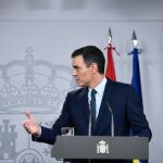 El presidente del Gobierno en funciones, Pedro Sánchez/Foto: Ep