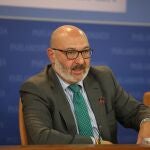 El portavoz parlamentario de Vox, Alejandro Hernández