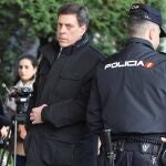 El padre de Diana Quer, Juan Carlos Quer, durante el juicio por el asesinato de su hija Diana, el pasado noviembre.