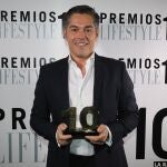 El diseñador Jorge Vázquez, en la décima edición de los Premios Lifestyle