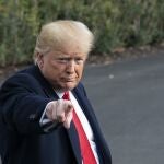 El presidente Donald Trump en una reciente conferencia de prensa en la Casa Blanca