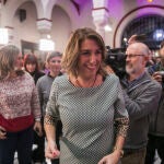 La secretaria general del PSOE-A, Susana Díaz, participa en el acto por el Día Internacional contra la Violencia de Género en Sevilla