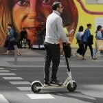 En Madrid los patinetes solo pueden circular en vías en las que el límite de velocidad sea de 30 km/h