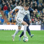 Fede Valverde, durante el partido contra la Real Sociedad