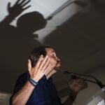 Rueda de Prensa del líder de Podemos Pablo Iglesias después del periodo vacacional© Alberto R. Roldan / La Razon24 08 2015