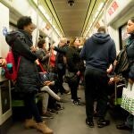 El pánico provocó una estampida en el metro y varios viajeros resultaron heridos. Imagen de archivo