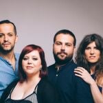 Asis Márquez, Laura Quesada, Víctor Martínez y Carla Sanfélix conforman el cuarteto de L'Apothéose (de izda. a dcha.)