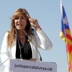 La portavoz de JxCat en el Congreso, Laura Borràs