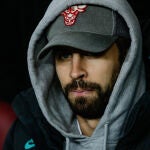 Piqué se perdió el partido del Barcelona contra el Borussia Dortmund por sanción27/11/2019 ONLY FOR USE IN SPAIN
