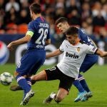 GRAFCVA119. VALENCIA, 27/11/2019.-. Ferran Torres con el Valencia.EFE/Kai Försterling