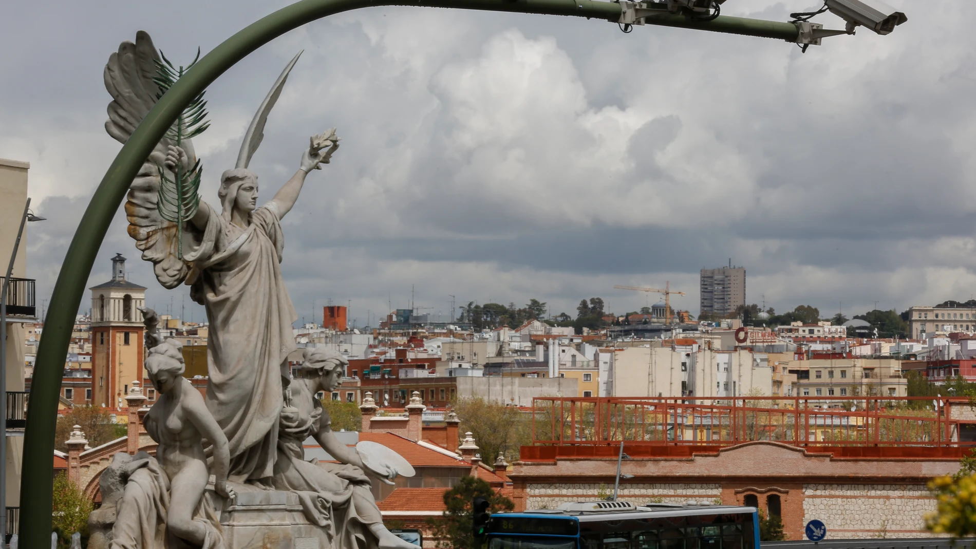 Un radar en la ciudad de Madrid