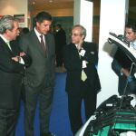 José Manuel Entrecanales, junto con Antonio Pareja y José Arrojo, de Endesa