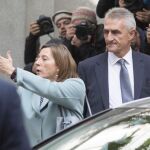 Salida de Carme Forcadell del Tribunal Supremo. Foto: Gonzalo Pérez