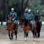 GRAFCVA288. MANUEL (VALENCIA), 03/12/2019.- La Unidad Militar de Emergencias (UME) y el escuadrón de caballería de la Guardia Civil, se han incorporado este martes en la localidad valenciana de Manuel y sus alrededores a la búsqueda de la joven Marta Calvo. EFE/Manuel Bruque