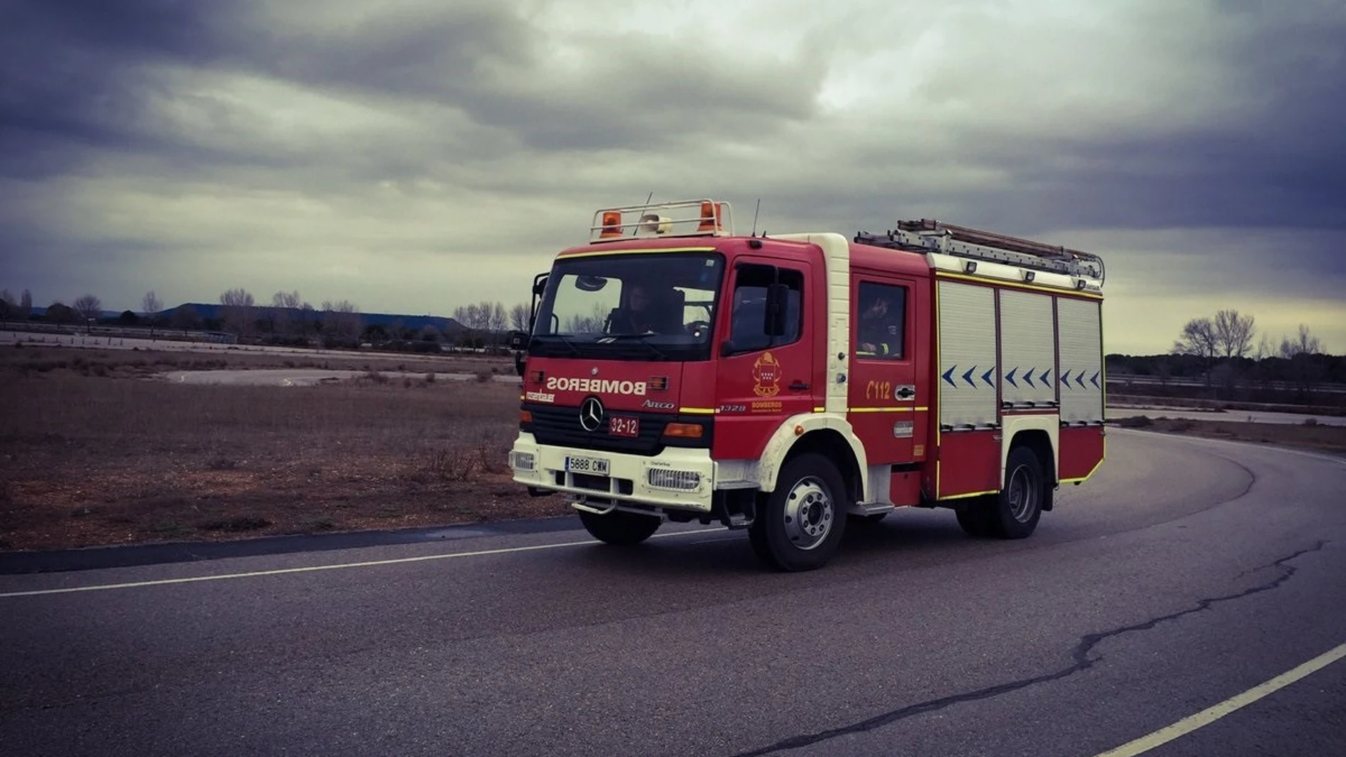 Imagen de recurso de un coche de Bomberos.