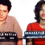 Foto policial de Hugh Grant y Divine Brown