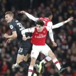 Héctor Bellerin con el Arsenal.