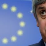 Mario Centeno, ministro portugués de Finanzas y presidente del Eurogrupo