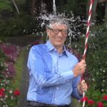Bill Gates se prestó al desafío