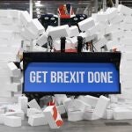 Eslogan con el que ganó Boris Johnson las elecciones del 12 de diciembre/EP
