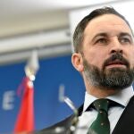 El líder de Vox, Santiago Abascal. EFE/Víctor Lerena