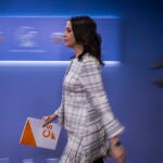 Inés Arrimadas, después de su encuentro con el Rey Felipe VI