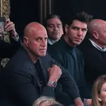 Kiko y Diego Matamoros en el desfile de Tony Fernández