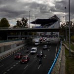 La M-30 a su paso por el Vicente Calderón quedará cubierta por una estructura de hormigón en 2022